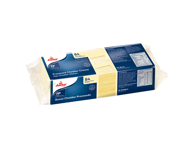 Slice on Slice Processed Cheese from Anchor
