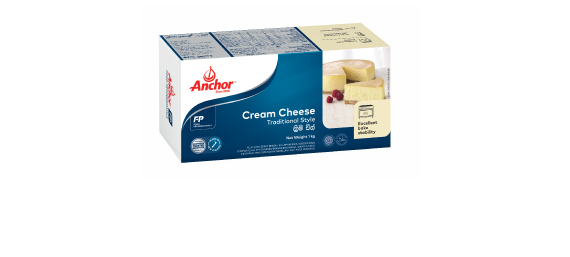 Anchor Food Professionals Traditional Style Cream Cheese 1kg